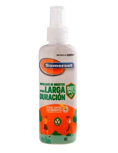 REPELENTE DE INSECTOS SPRAY LARGA DURACION SOMERSET 135ML